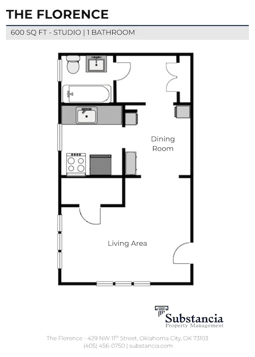 Studio Floorplan A