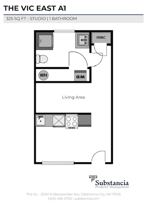 Studio Floorplan A